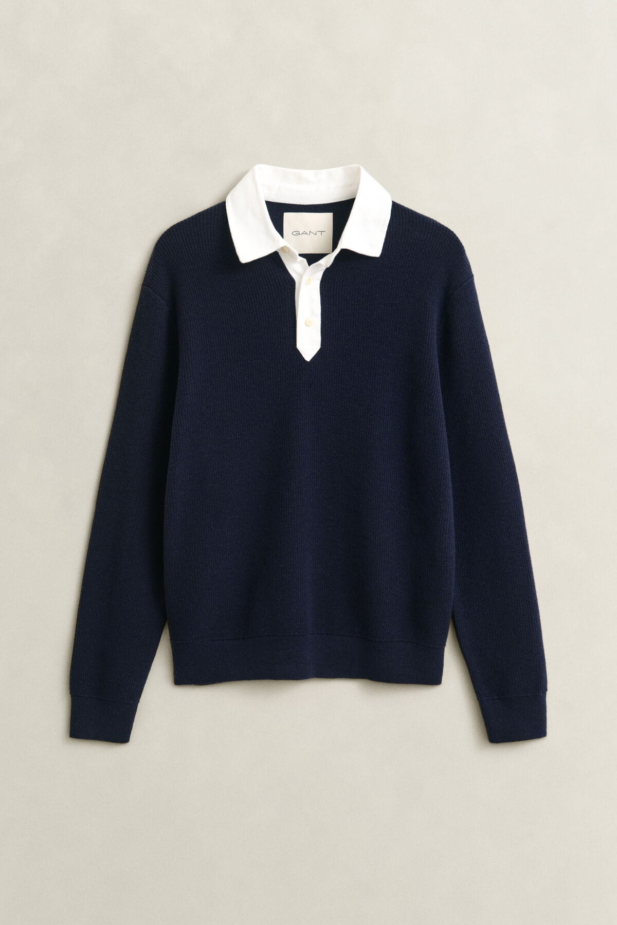 Cotton Merino Rugger — EVENING BLUE