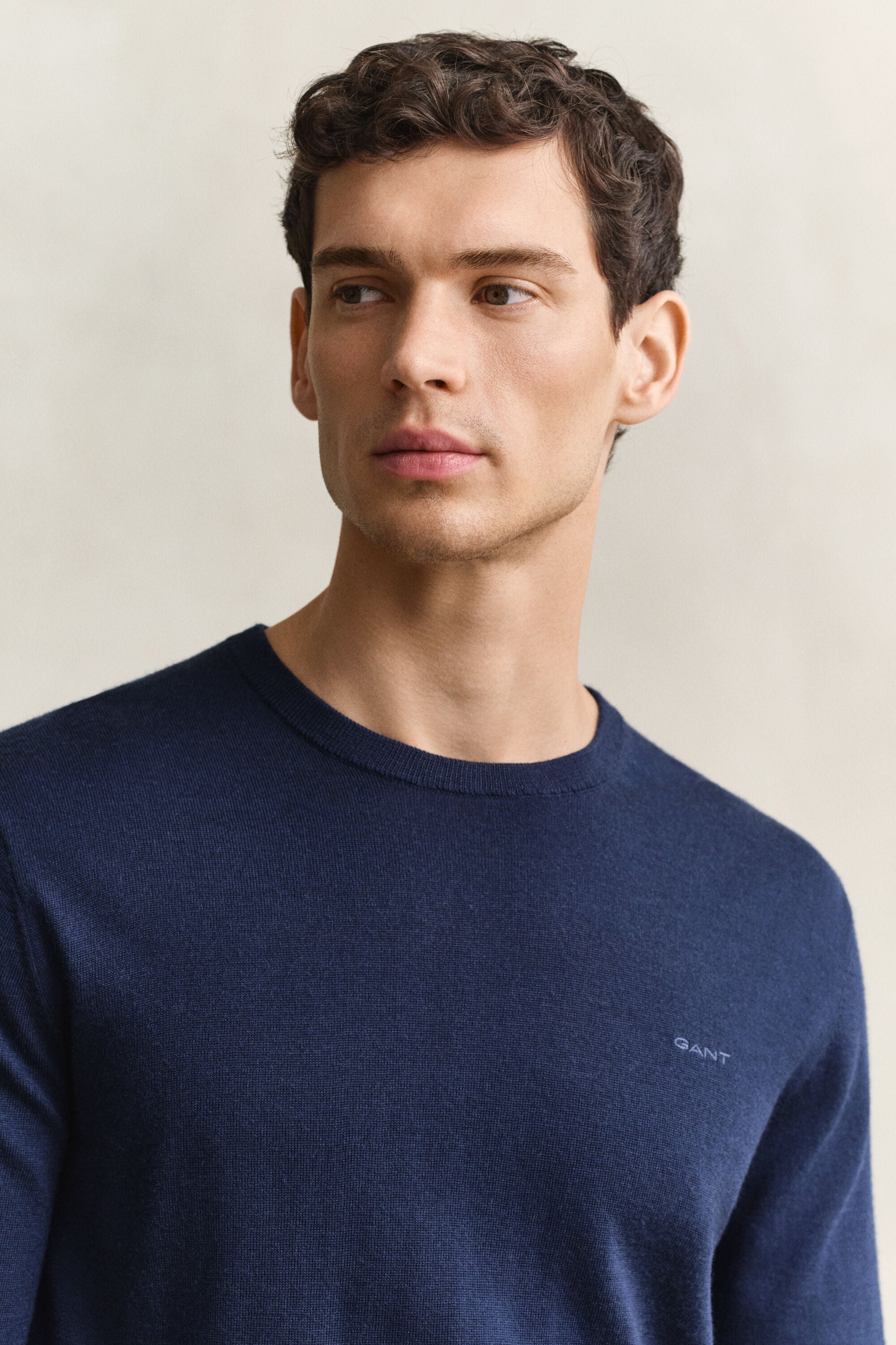 Merino Wool Crew Neck Sweater