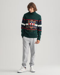 Banner Shield Turtleneck