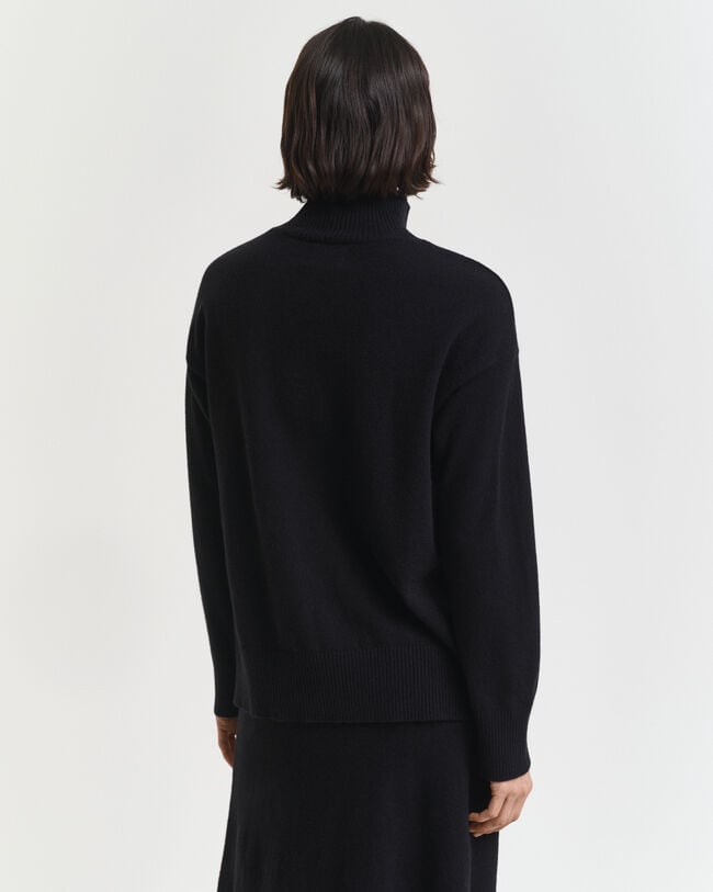 Superfine Lambswool Turtleneck Sweater