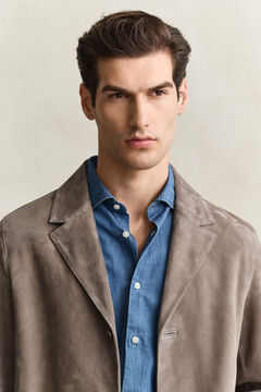 Suede Blazer — FADED TAUPE 4