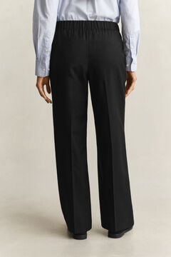 Wool Blend Pants — BLACK 2