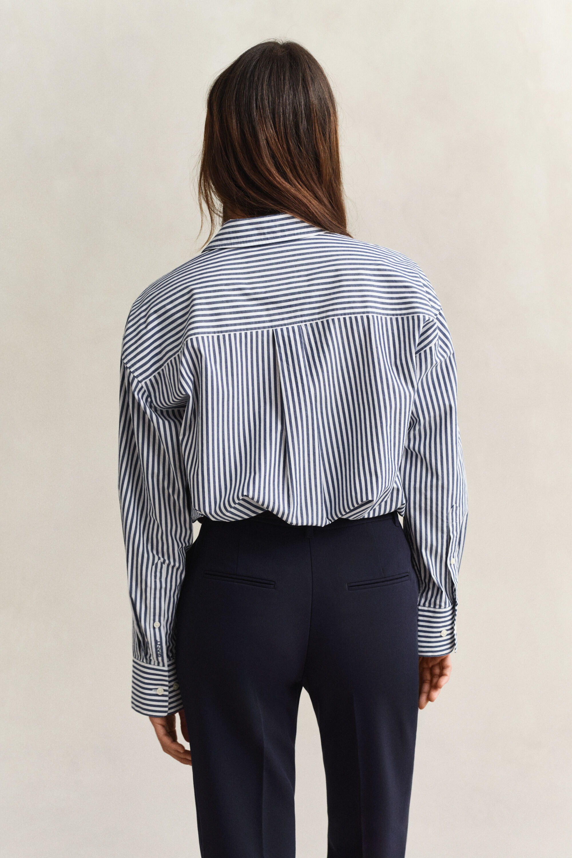 Striped Poplin Shirt