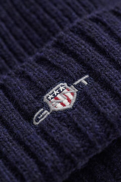 Shield Wool Beanie — MARINE 1