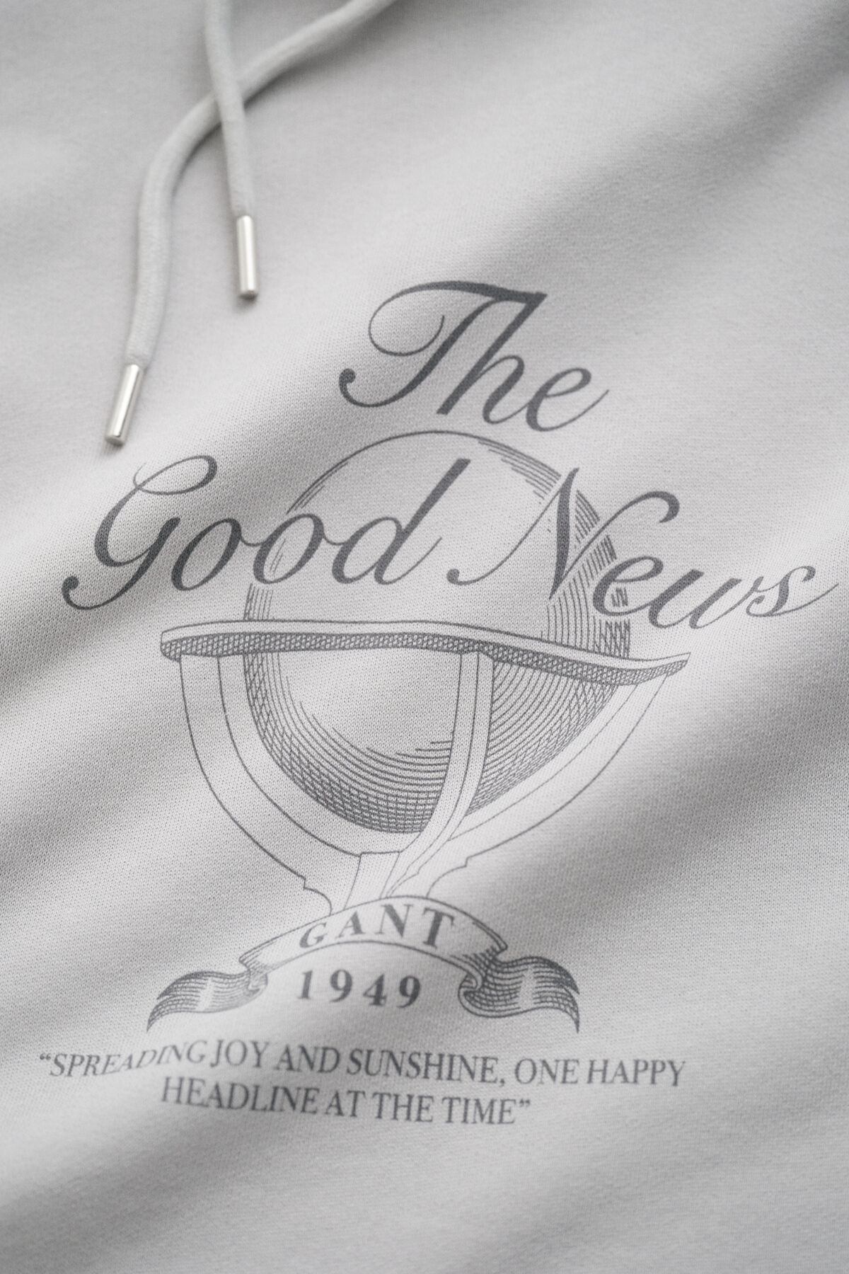 Seasonal Graphic Hoodie — HEATHER GREY