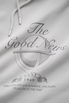 Seasonal Graphic Hoodie — HEATHER GREY 1