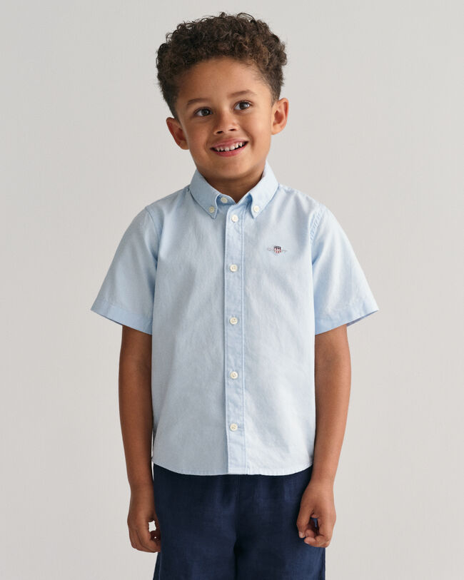 Kids Oxford Short Sleeve Shirt