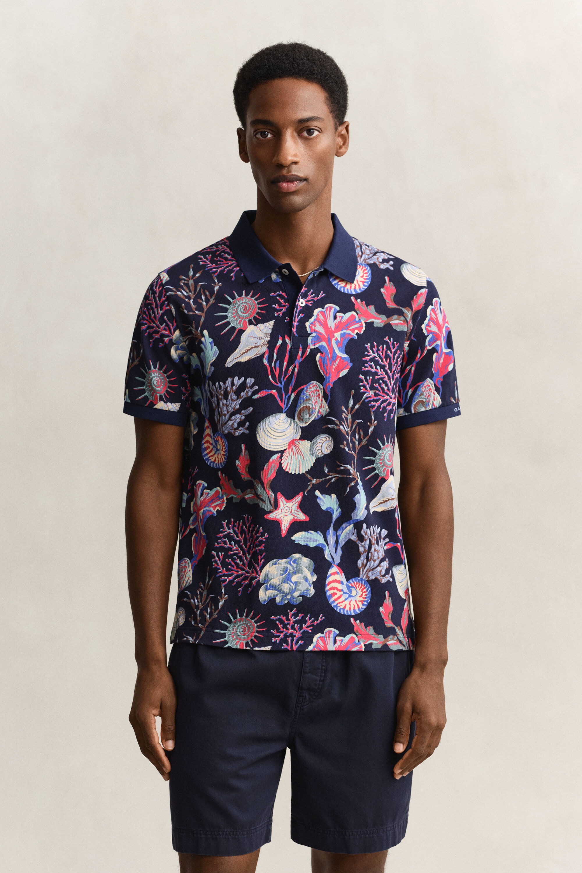 Printed Polo Shirt