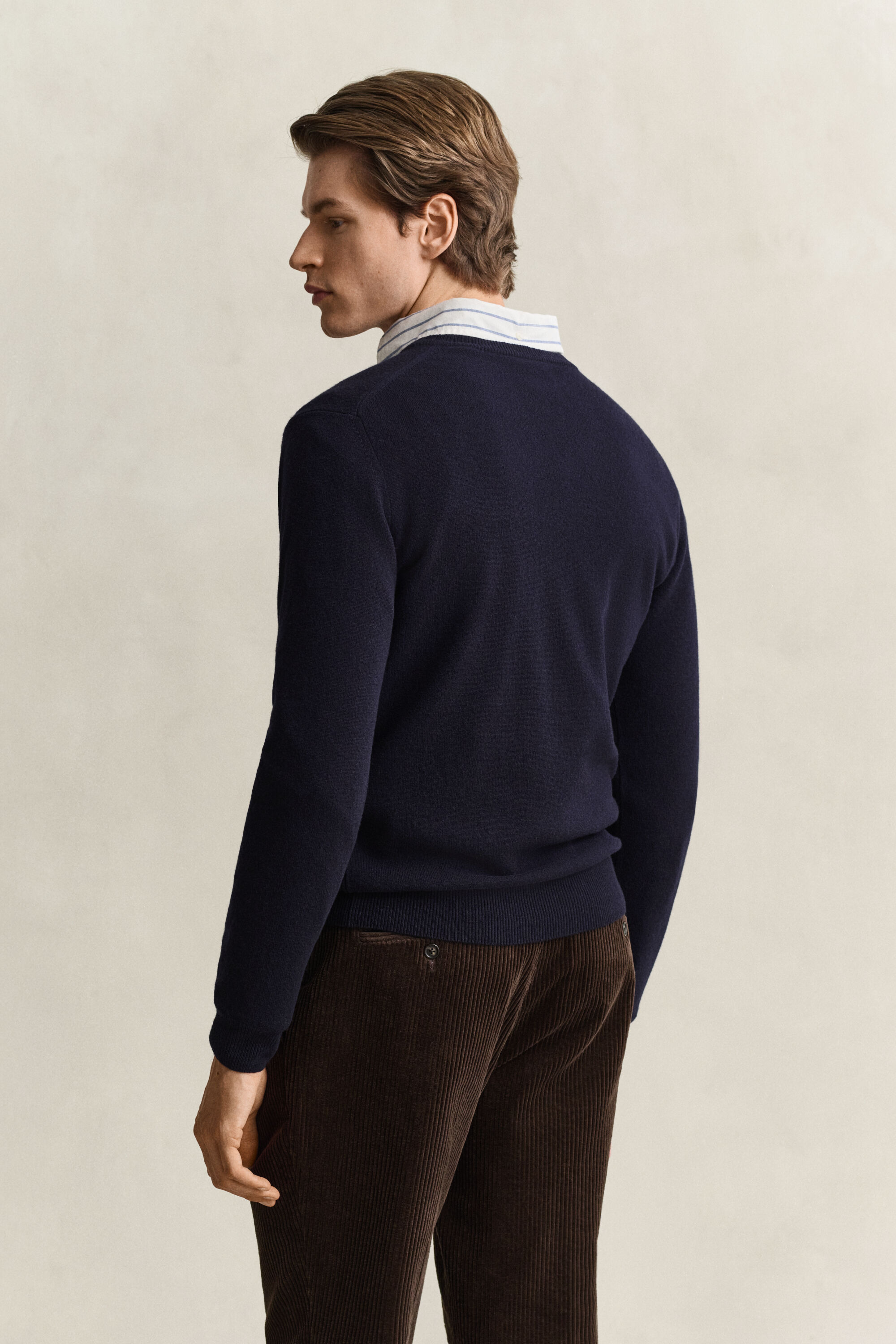 Lambswool V-Neck Sweater