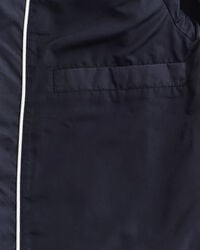 Quilted Windcheater Mid-Length Jacket