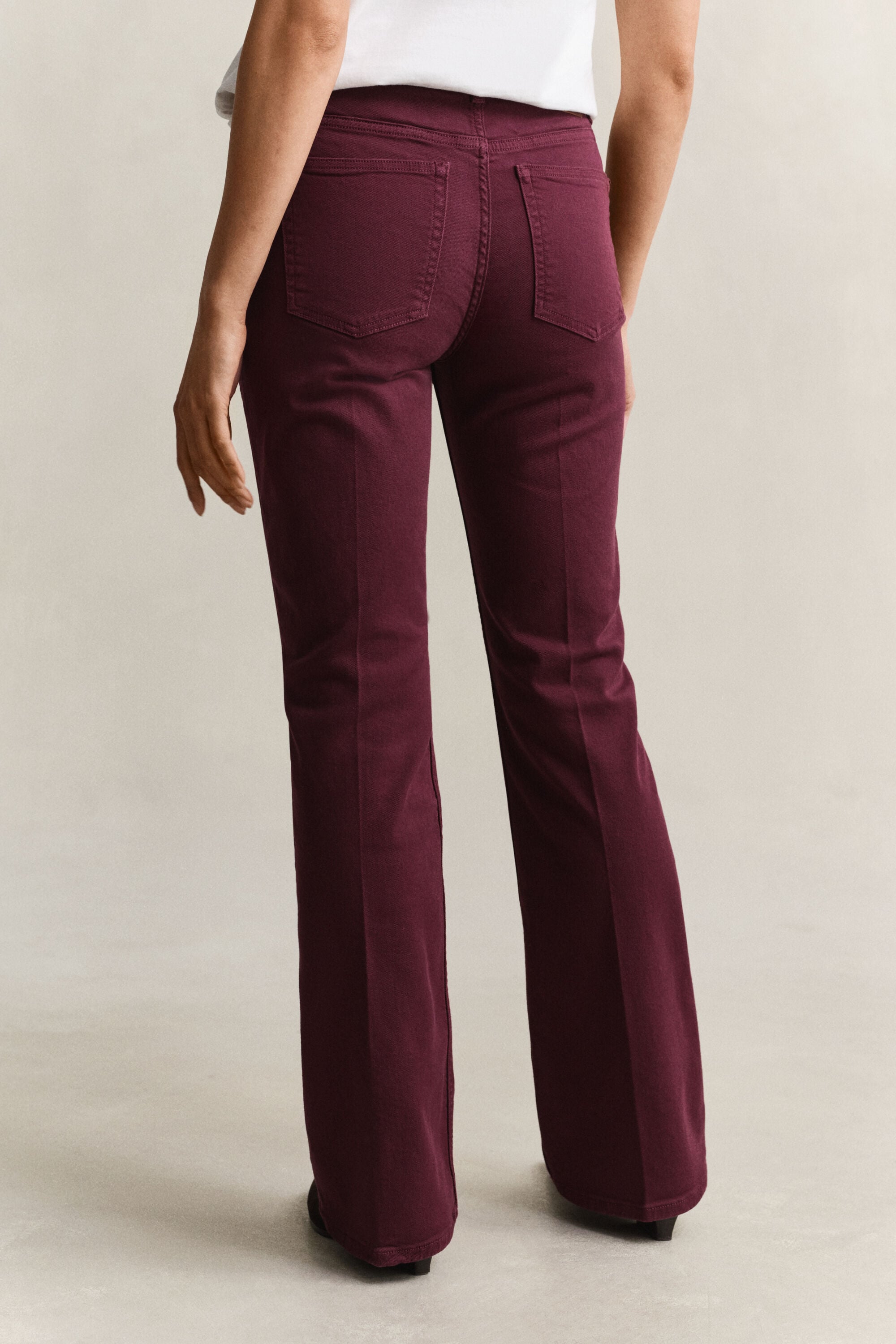 Slim Flared Color Jeans