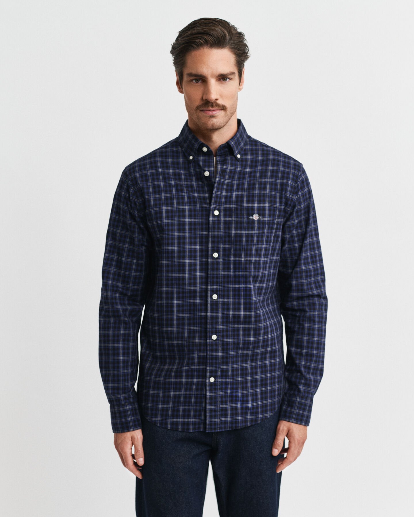 Regular Fit Classic Checked Poplin Shirt
