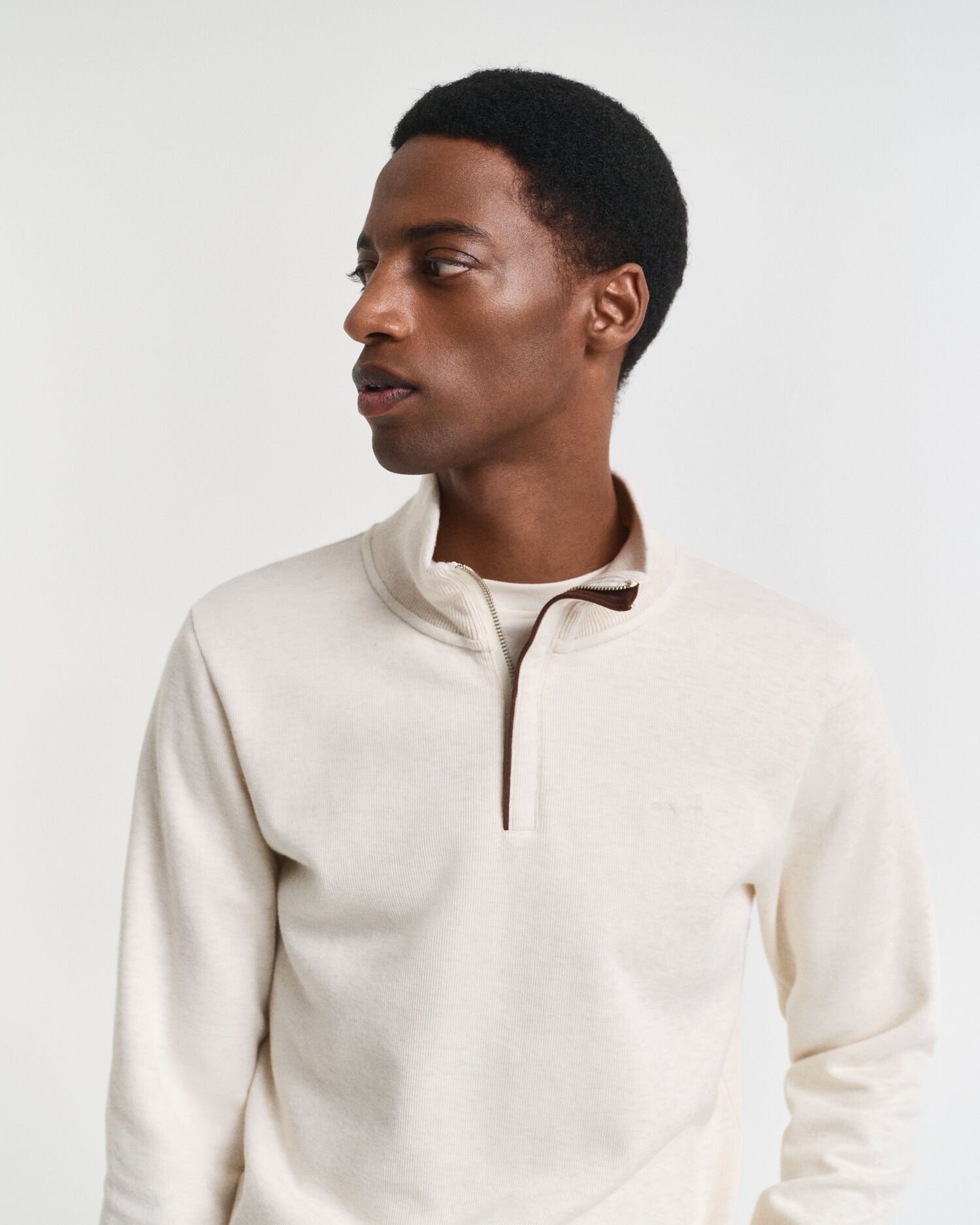 Sacker Rib Half-Zip Sweatshirt