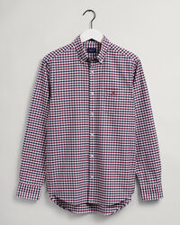 Regular Fit 2-Color Gingham Oxford Shirt