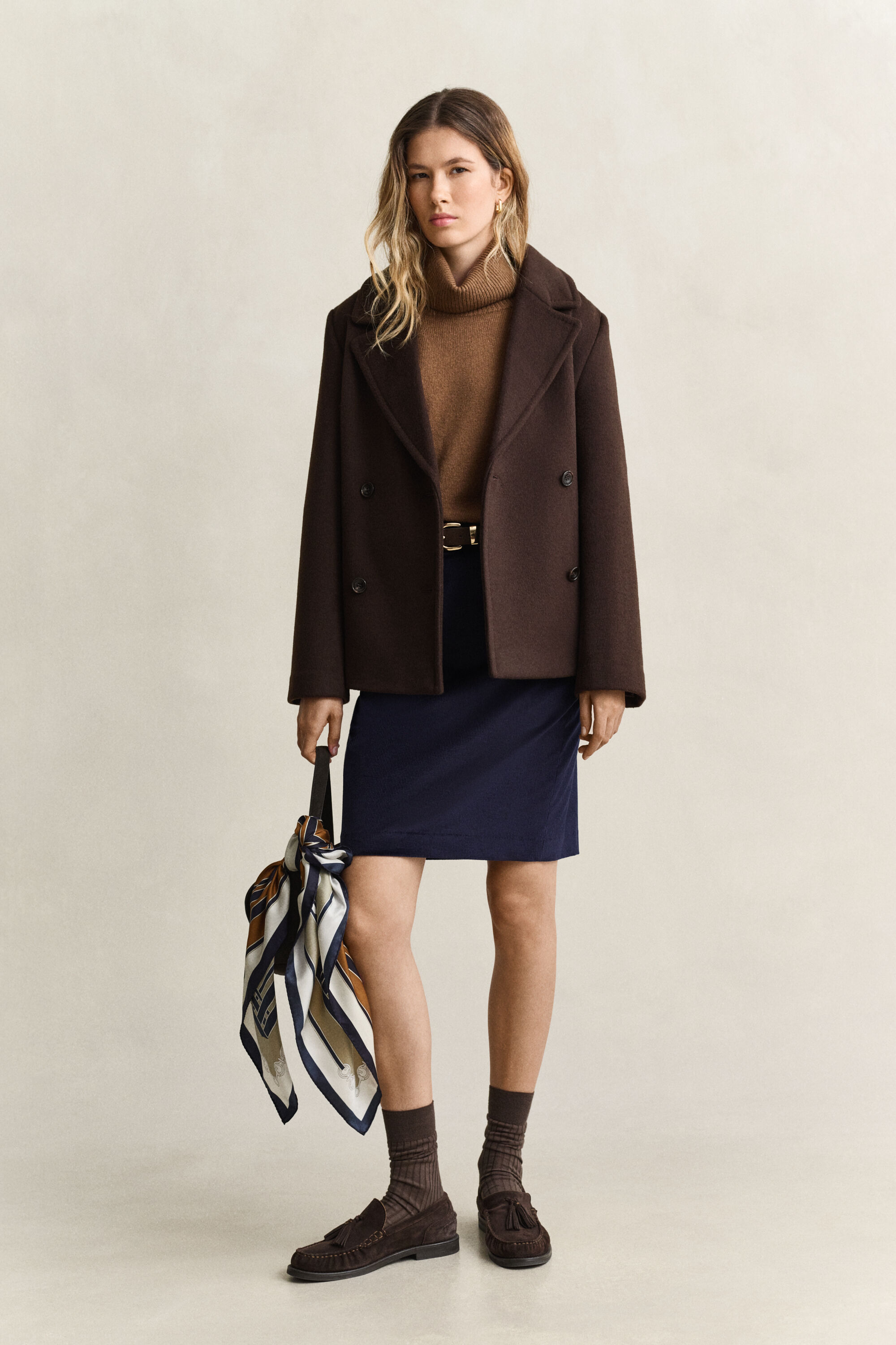 Corduroy Pencil Skirt