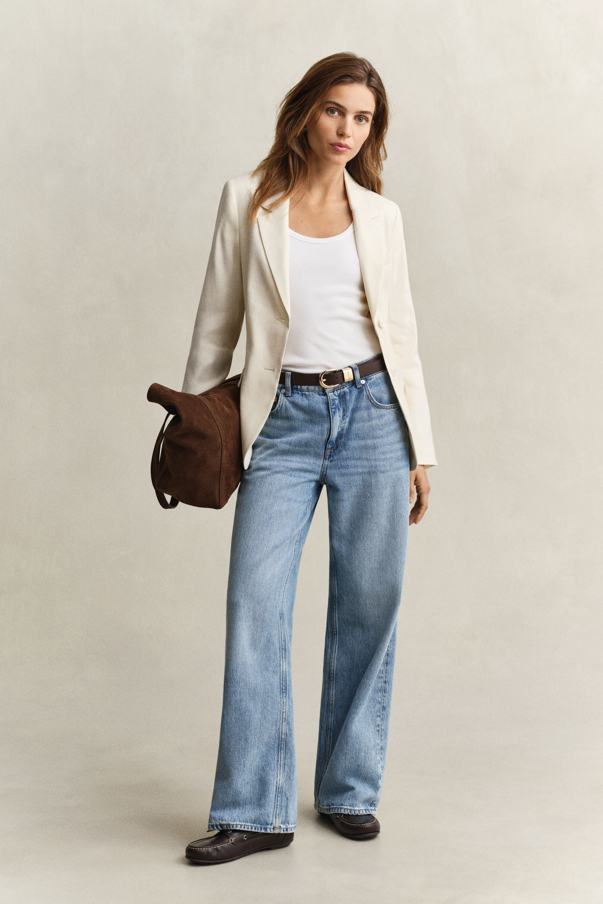 Linen Stretch Blazer