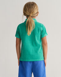 Kids Sunfaded Piqu&eacute; Polo Shirt