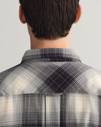 Relaxed Fit Shadow Check Shirt