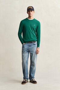 Cotton Crew Neck Sweater