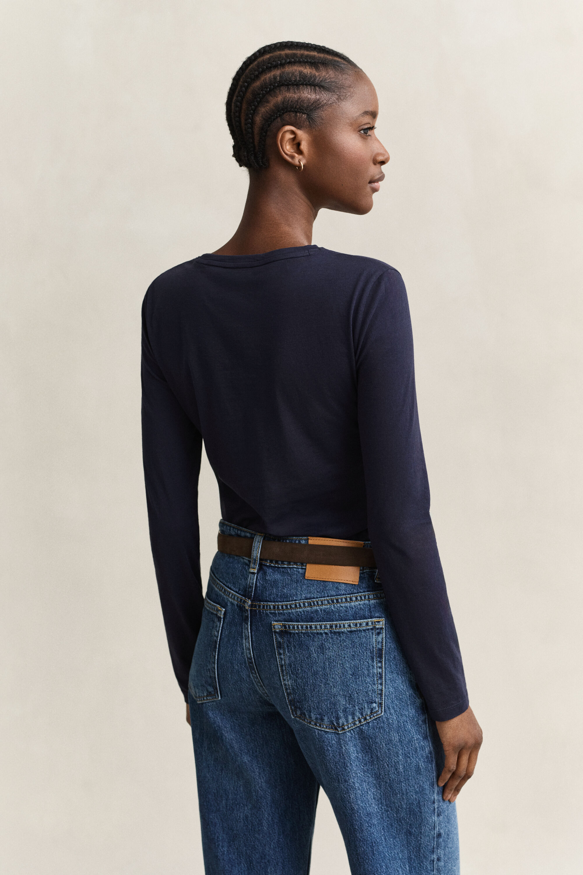 Light Cotton Long Sleeve T-Shirt