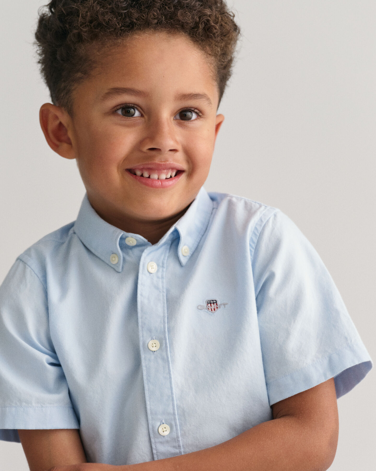 Kids Oxford Short Sleeve Shirt