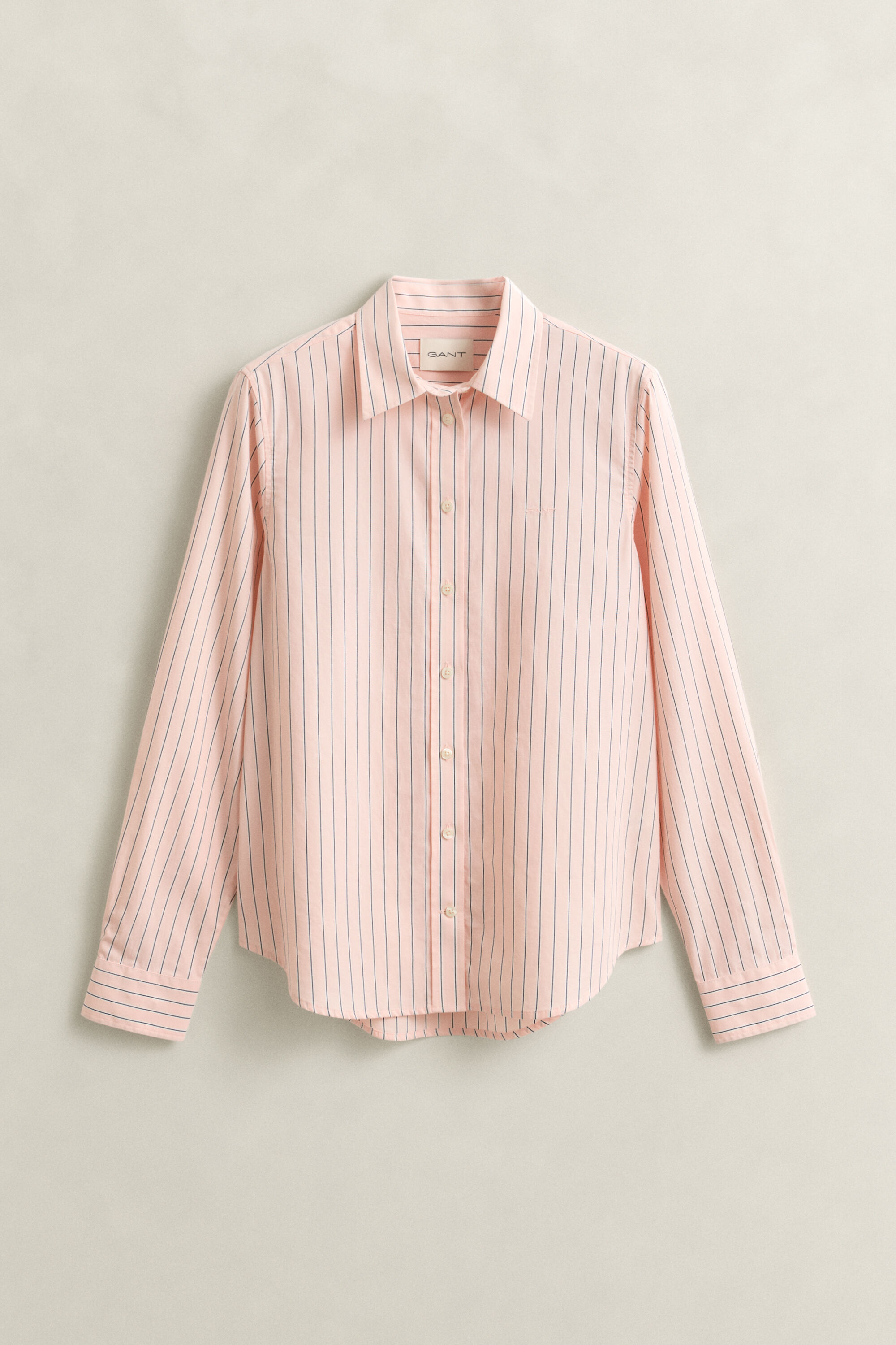 Regular Fit Classic Striped Poplin Shirt