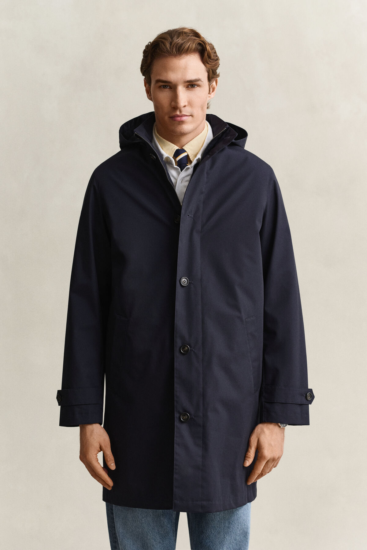 Double Coat — EVENING BLUE