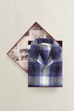 Checked Flannel Pajama Set Gift Box — MARINE 3