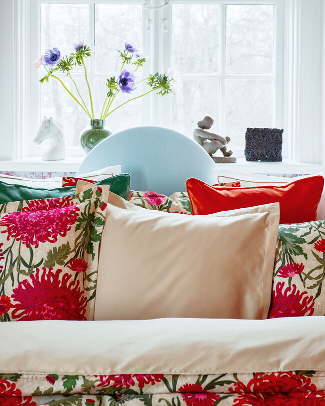 Dahlia Flower Single Duvet