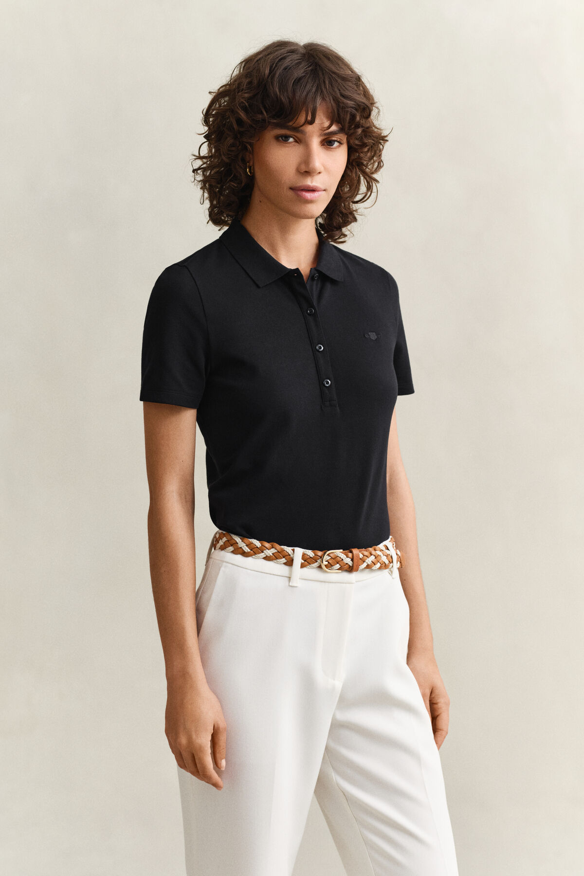 Polo Shirt — BLACK