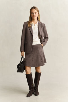 Houndstooth Blazer — FADED TAUPE 7
