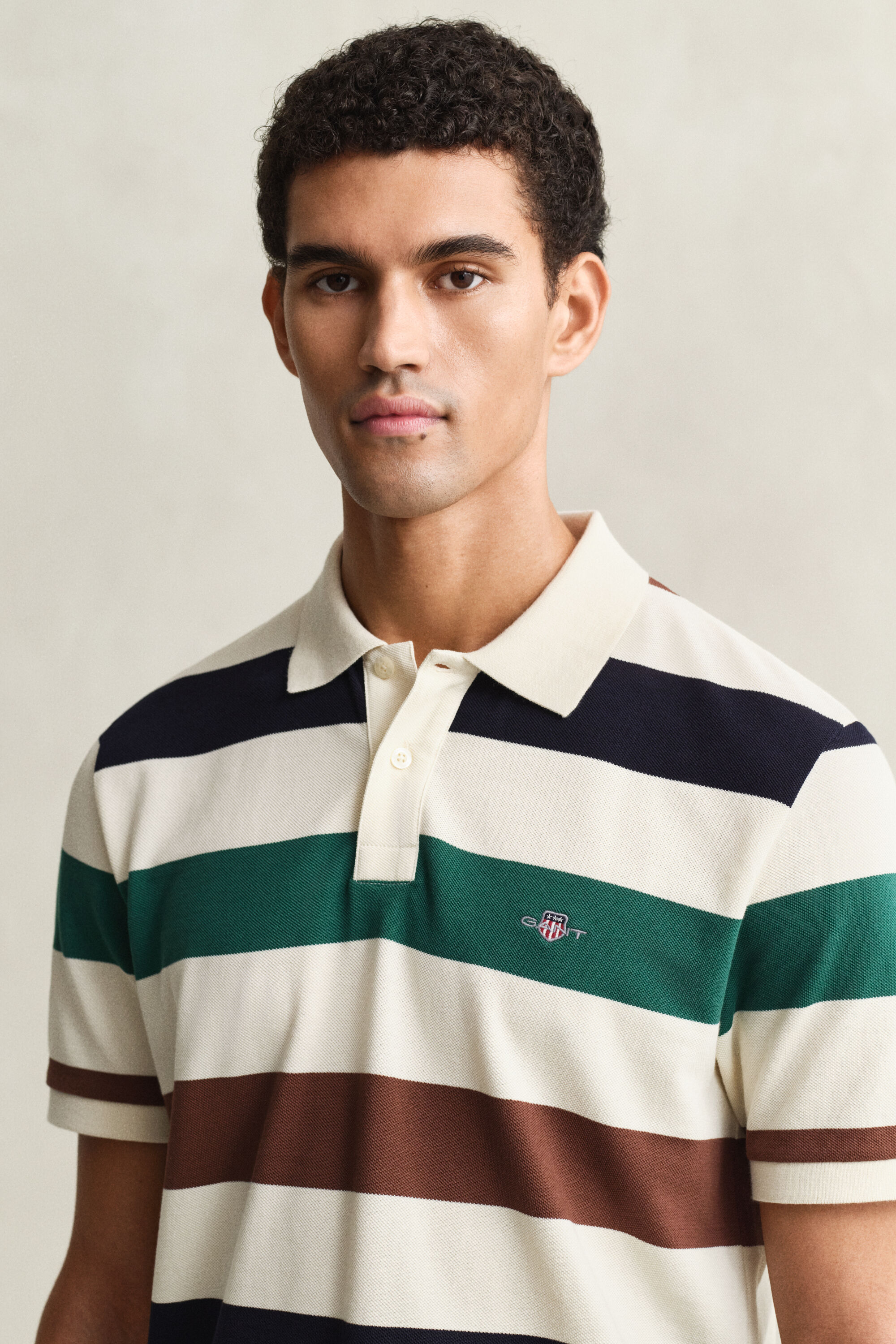 Striped Polo Shirt