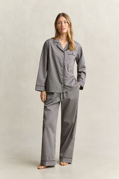 Printed Pajama Set — EVENING BLUE 6