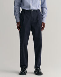 Slim Fit Fit Pleated Twill Chinos