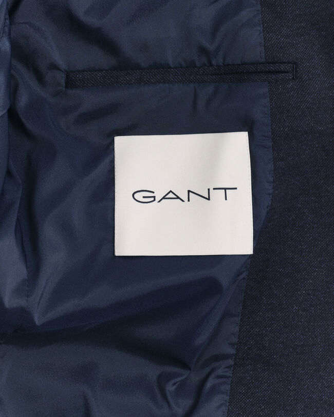 Slim Fit Two-Toned Jersey Piqué Blazer