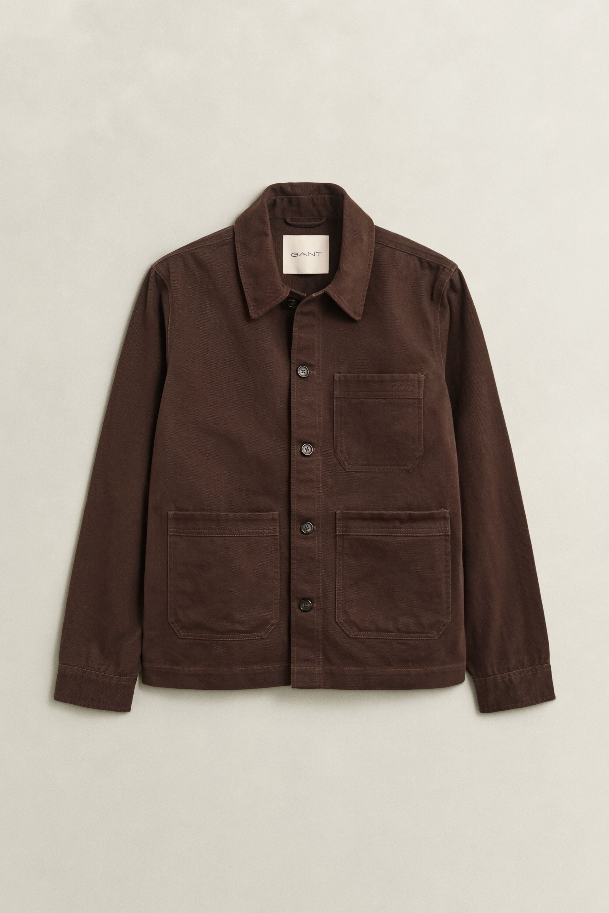 Brushed Twill Overshirt