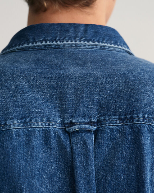 Oversized Denim Shirt