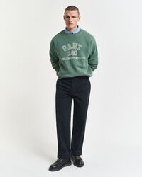 Graphic Crew Neck Sweatshirt