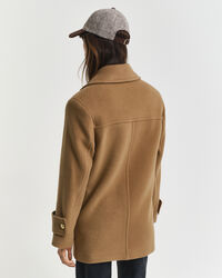 Wool Mid-Length Peacoat