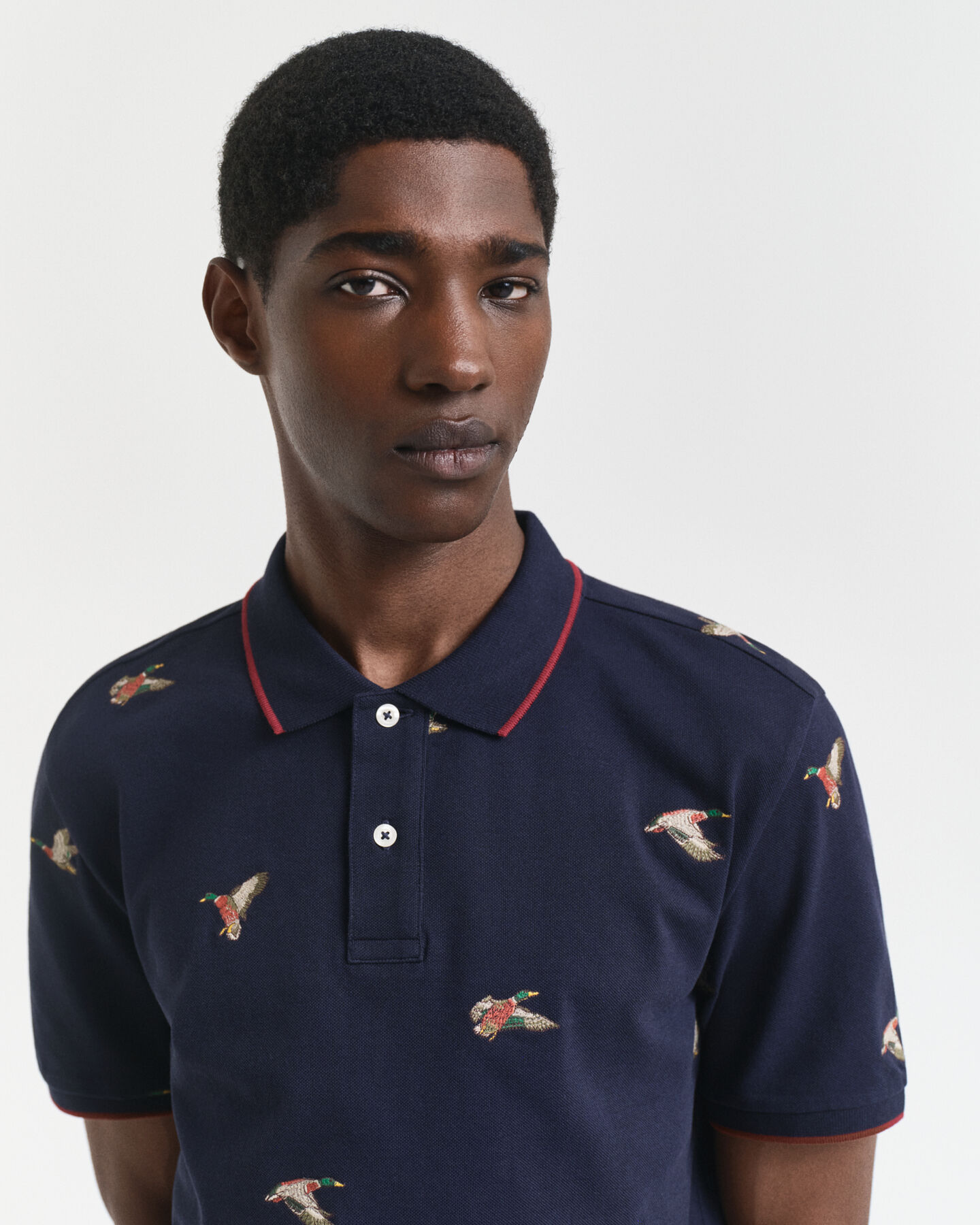 Embroidered Polo Shirt
