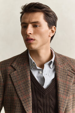 British Tweed Sports Jacket — SHADOW BROWN 6