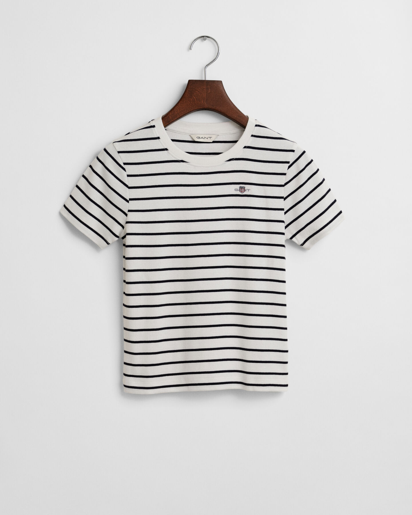Teen Girls Shield Striped T-Shirt