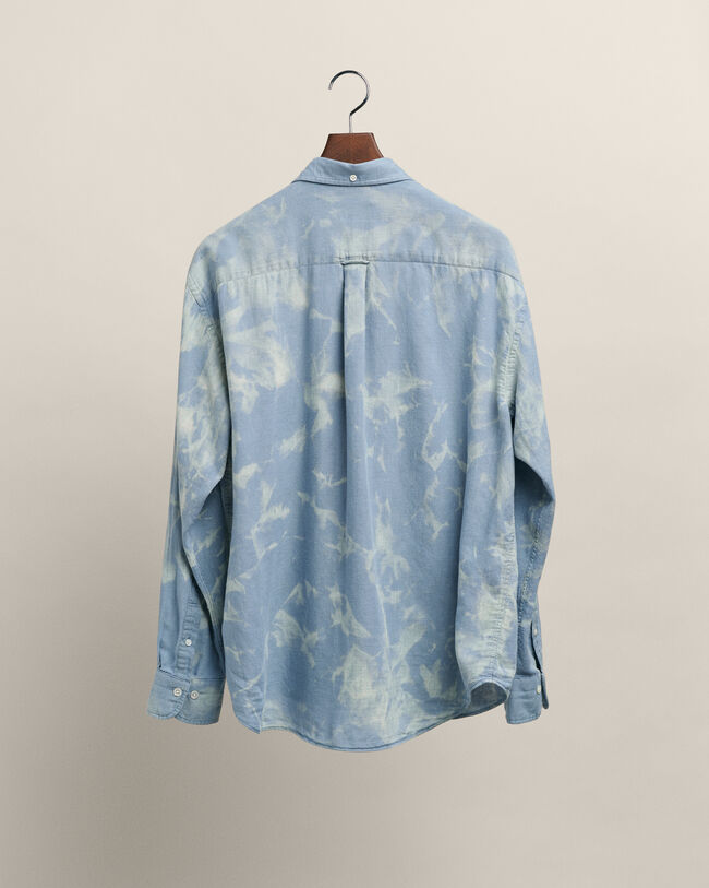 GANT x Wrangler Relaxed Fit Cotton Wool Bleached Shirt