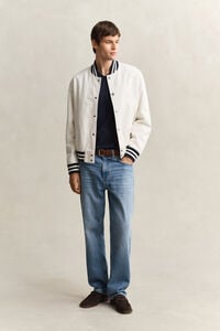 Slim Fit Shield V-Neck T-Shirt