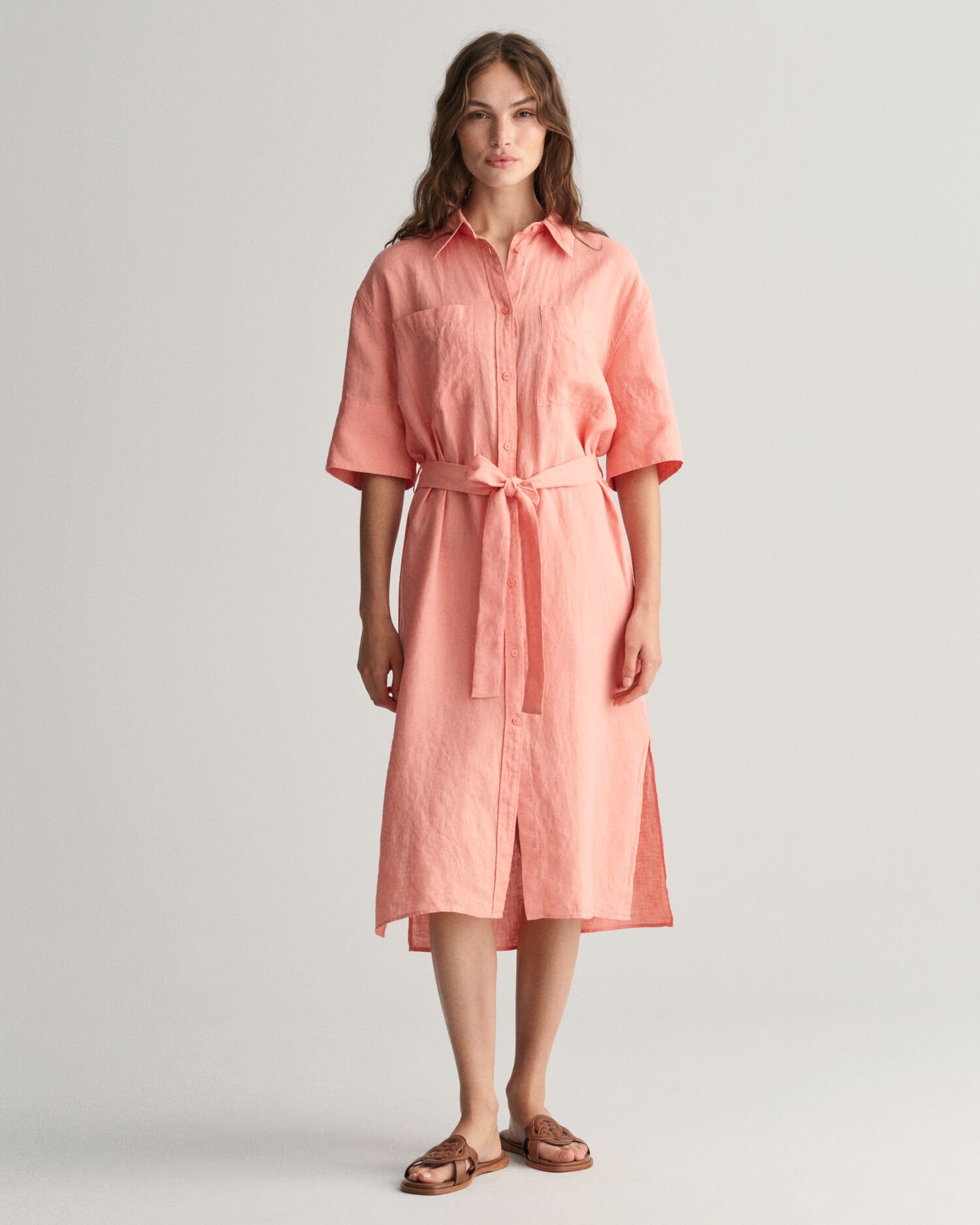 Gant linen shirt 2025 dress