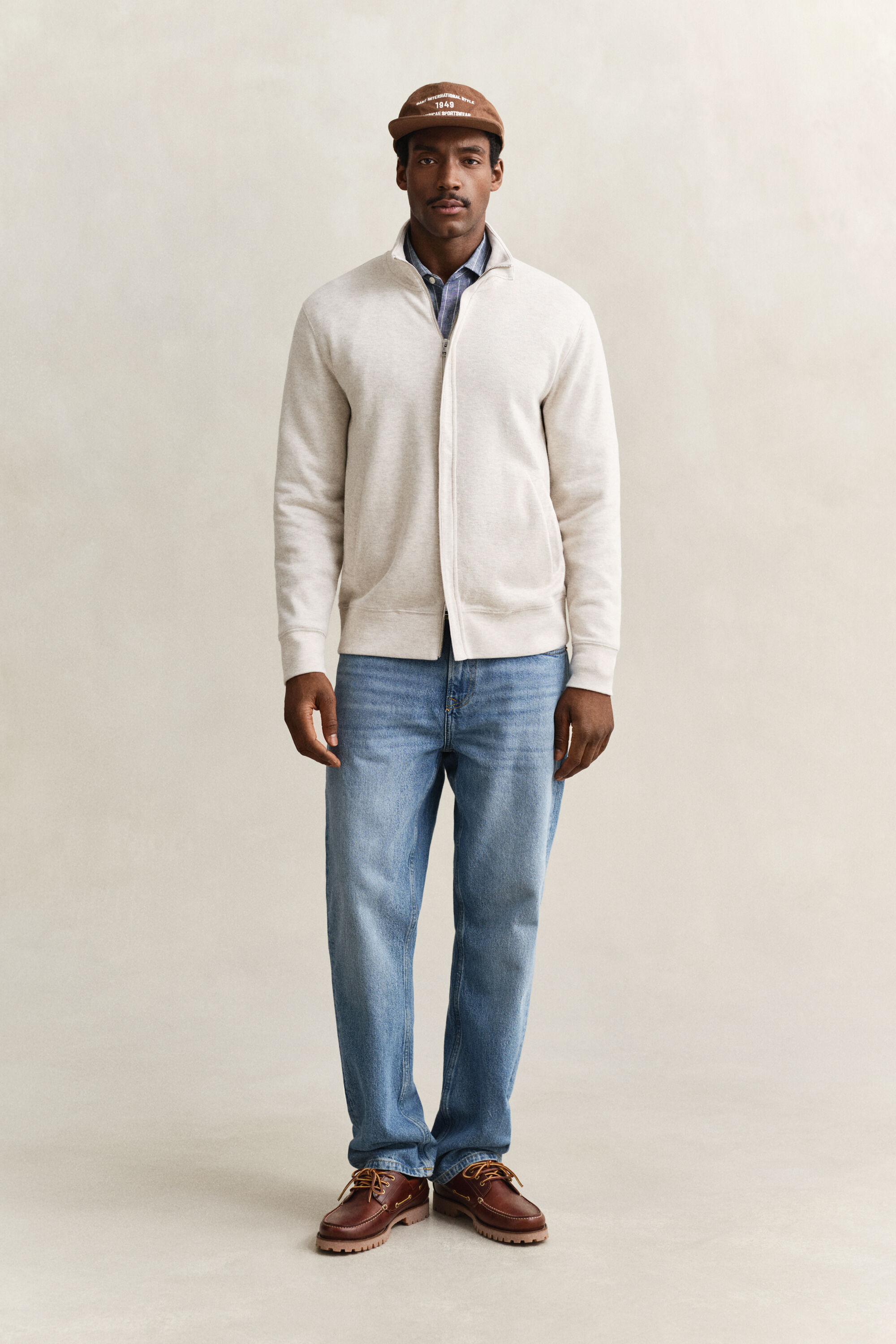 Sacker Rib Zip Sweatshirt