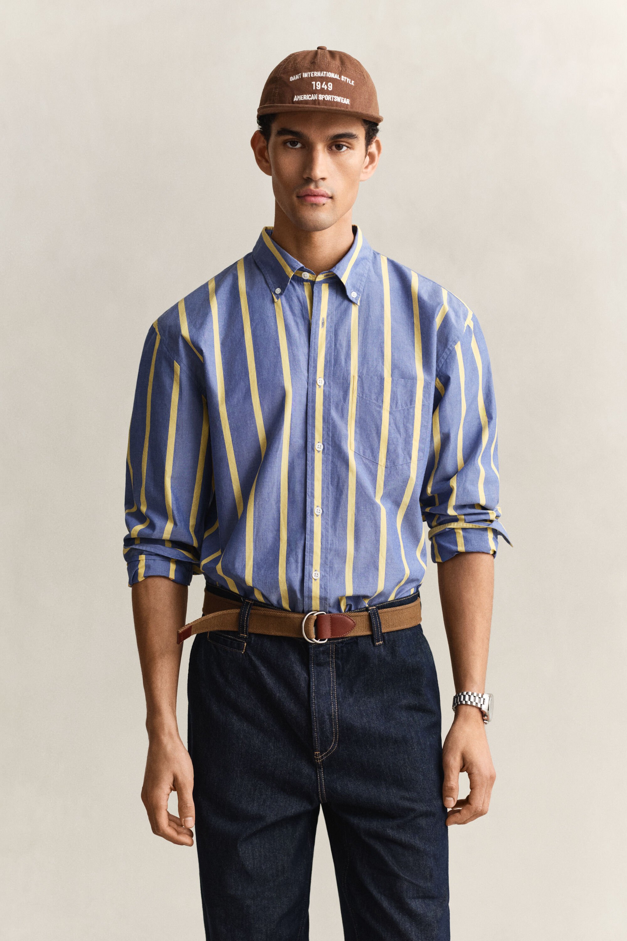 Striped Heritage Poplin Shirt