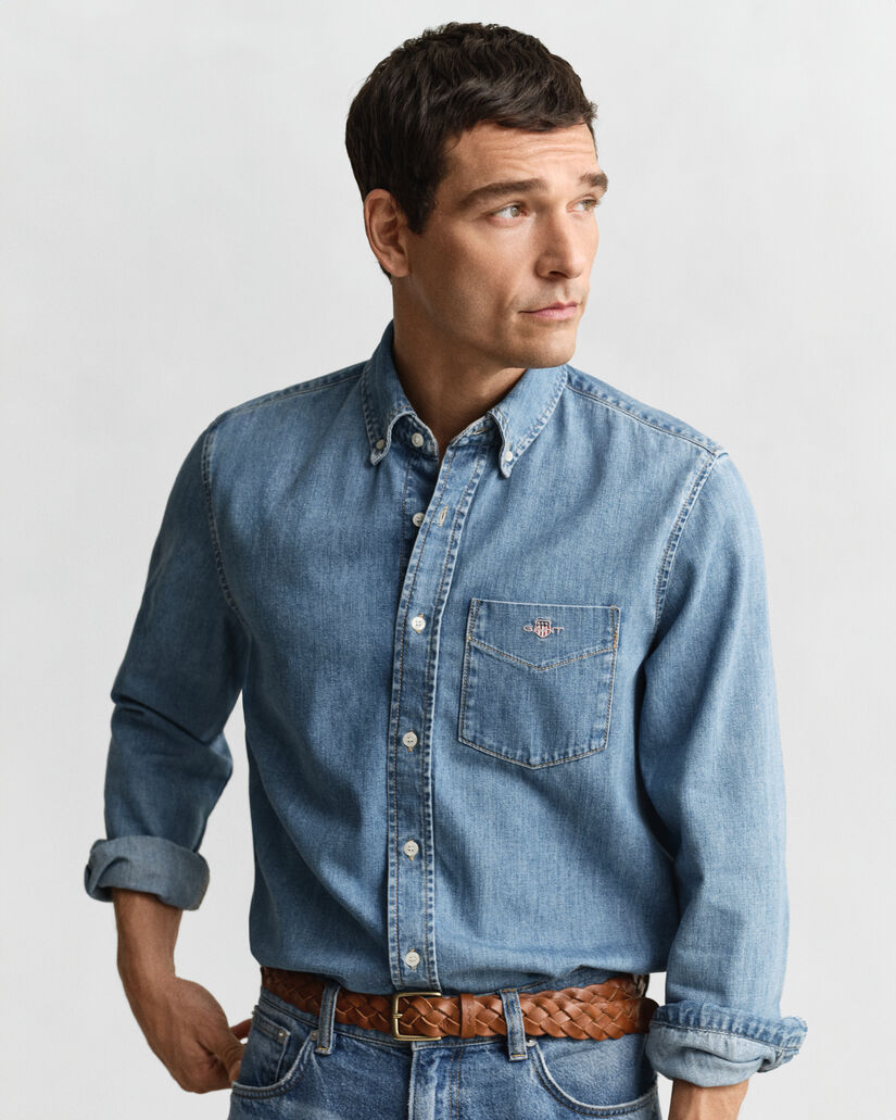 Regular Fit Denim Shirt