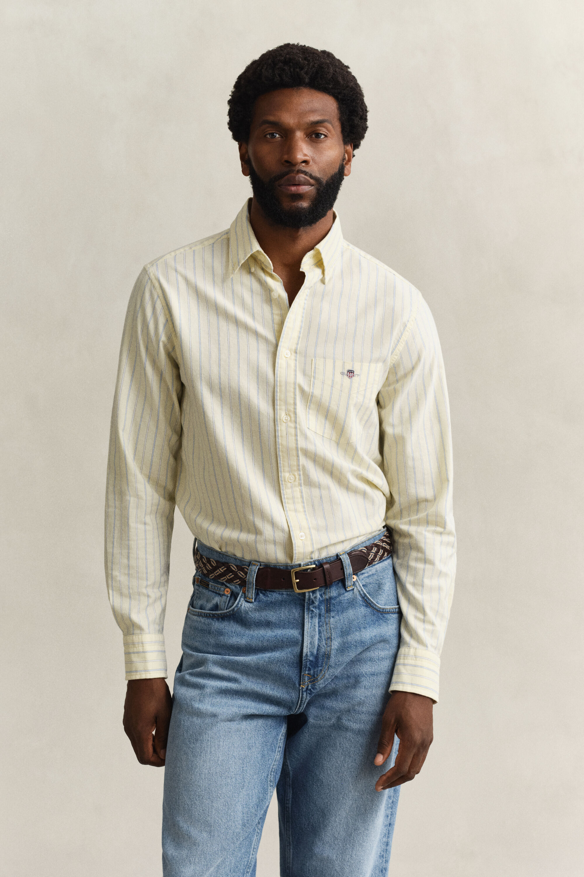 Striped Classic Oxford Shirt