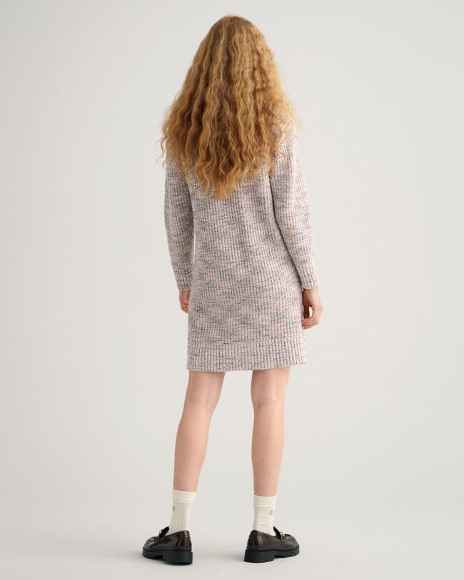 Multicolor Rollneck Dress